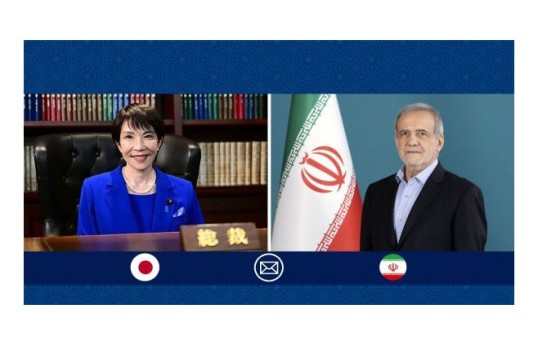 Yaponiya Baş naziri Sanae Takaiçi, İran Prezidenti Məsud Pezeşkian