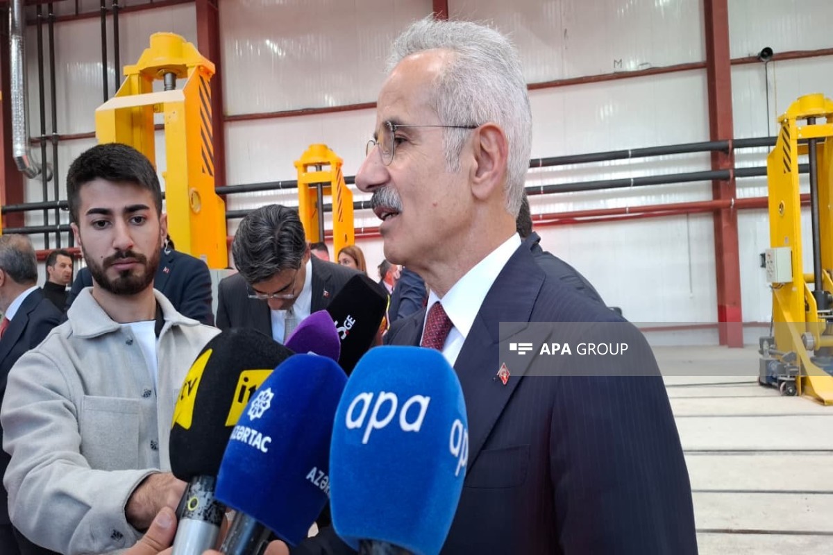 Türkiyənin nəqliyyat və infrastruktur naziri Abdulkadir Uraloğlu