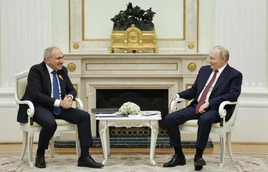 Ermənistan Baş naziri Nikol Paşinyan, Rusiya Prezidenti Vladimir Putin