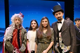 Akademik Musiqili Teatrda “Balaca şahzadə” əsəri əsasında hazırlanmış eyniadlı tamaşa nümayiş olunub