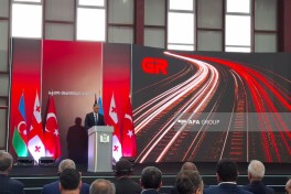 Bakı–Tbilisi–Qars dəmir yolu xətti modernləşdirilmədən sonra istifadəyə verilib - FOTO  - YENİLƏNİB 