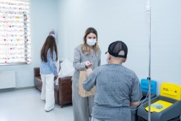 “Avromed” Milli Hematologiya Mərkəzi və Talassemiya Bölməsində uşaqları ziyarət edib - FOTO 