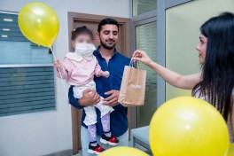 “Avromed” Milli Hematologiya Mərkəzi və Talassemiya Bölməsində uşaqları ziyarət edib - FOTO 