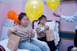 “Avromed” Milli Hematologiya Mərkəzi və Talassemiya Bölməsində uşaqları ziyarət edib - FOTO 