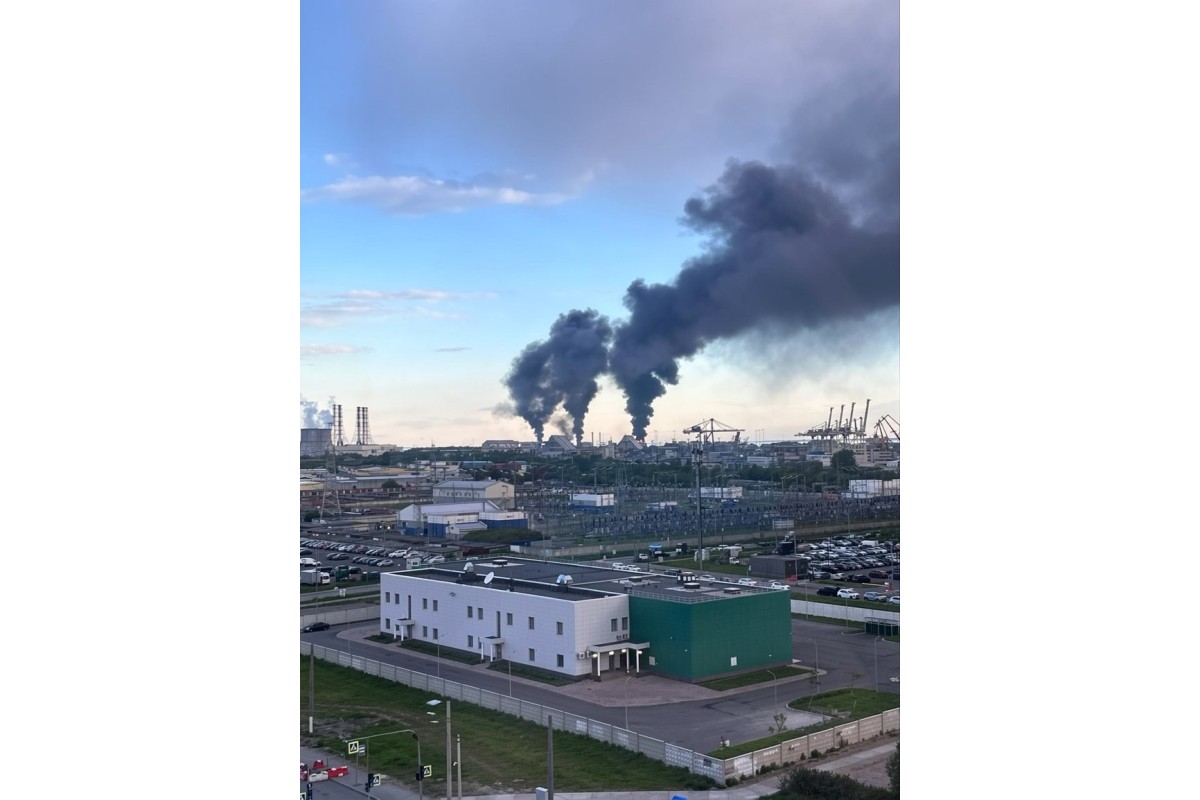 Rusiya Ukraynanın 354 PUA-sını vurub, Beynəlxalq İqtisadi Forumun keçirildiyi Sankt-Peterburqda neft terminalı yanır - <span class="red_color">FOTO - <span class="red_color">VİDEO