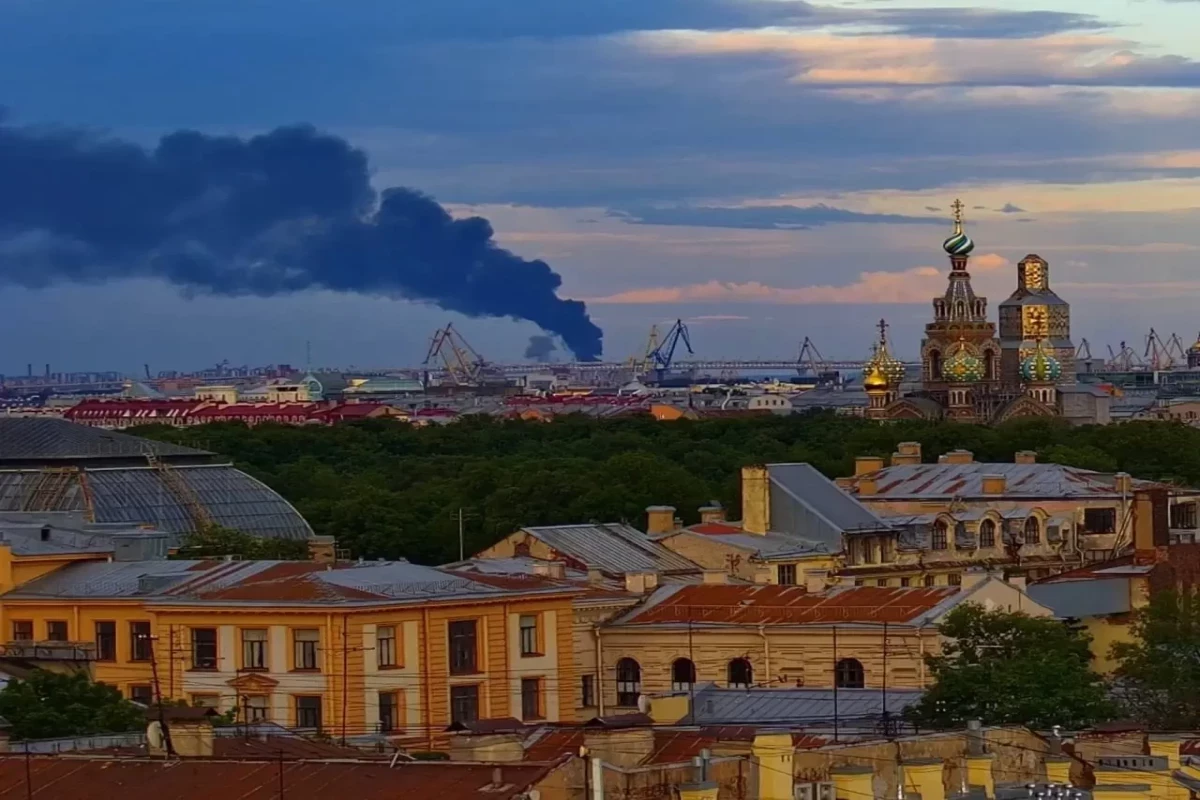 Fire breaks out at St. Petersburg oil terminal amid reported drone attack - <span class="red_color">PHOTO - <span class="red_color">VIDEO