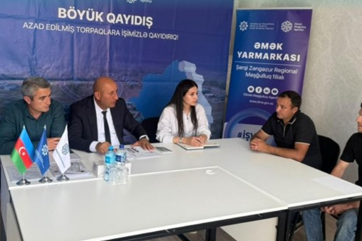 Zəngilanda növbəti əmək yarmarkası keçirilib