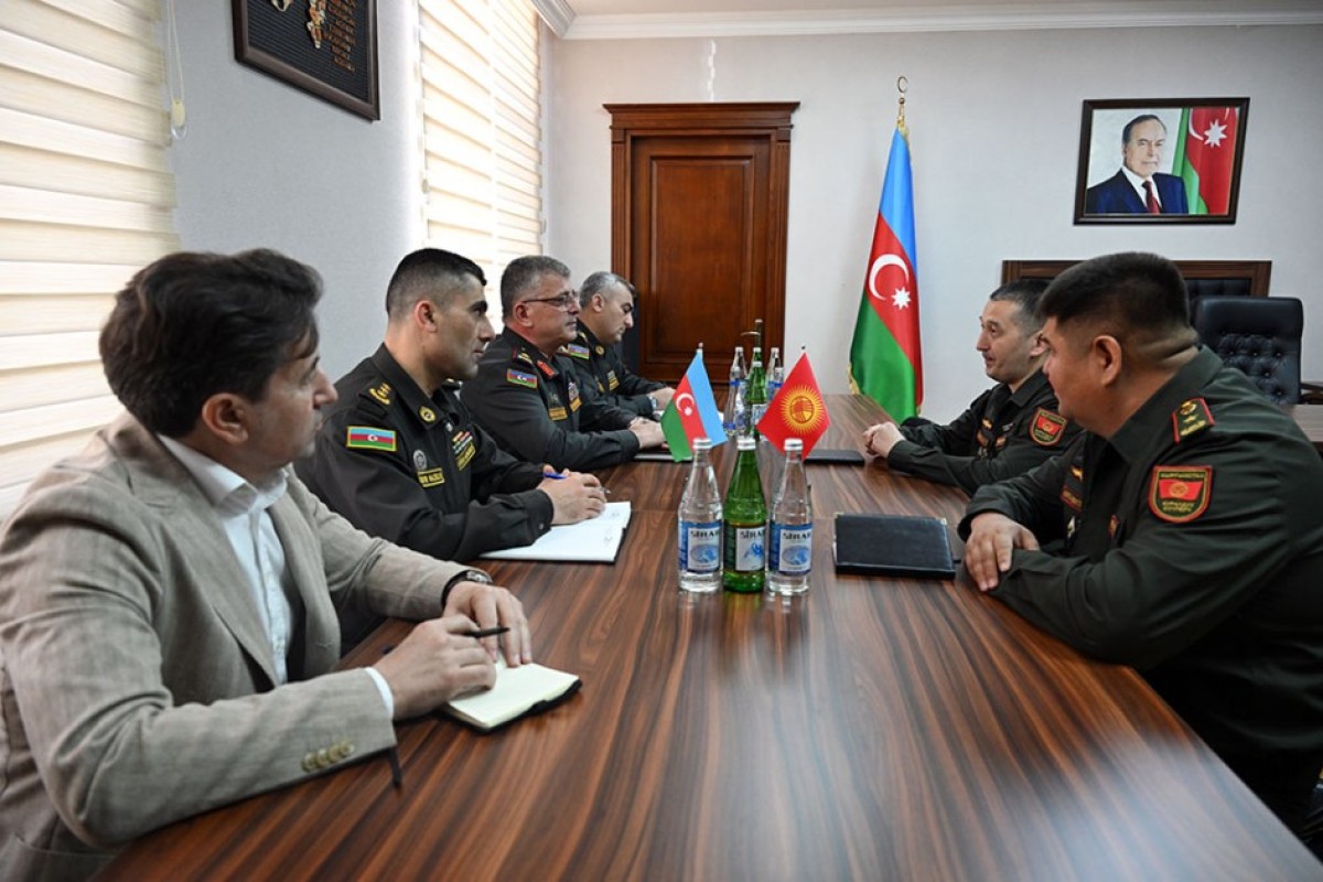 Hərbi təhlükəsizlik sahəsində Azərbaycan və Qırğızıstan nümayəndələrinin görüşü olub