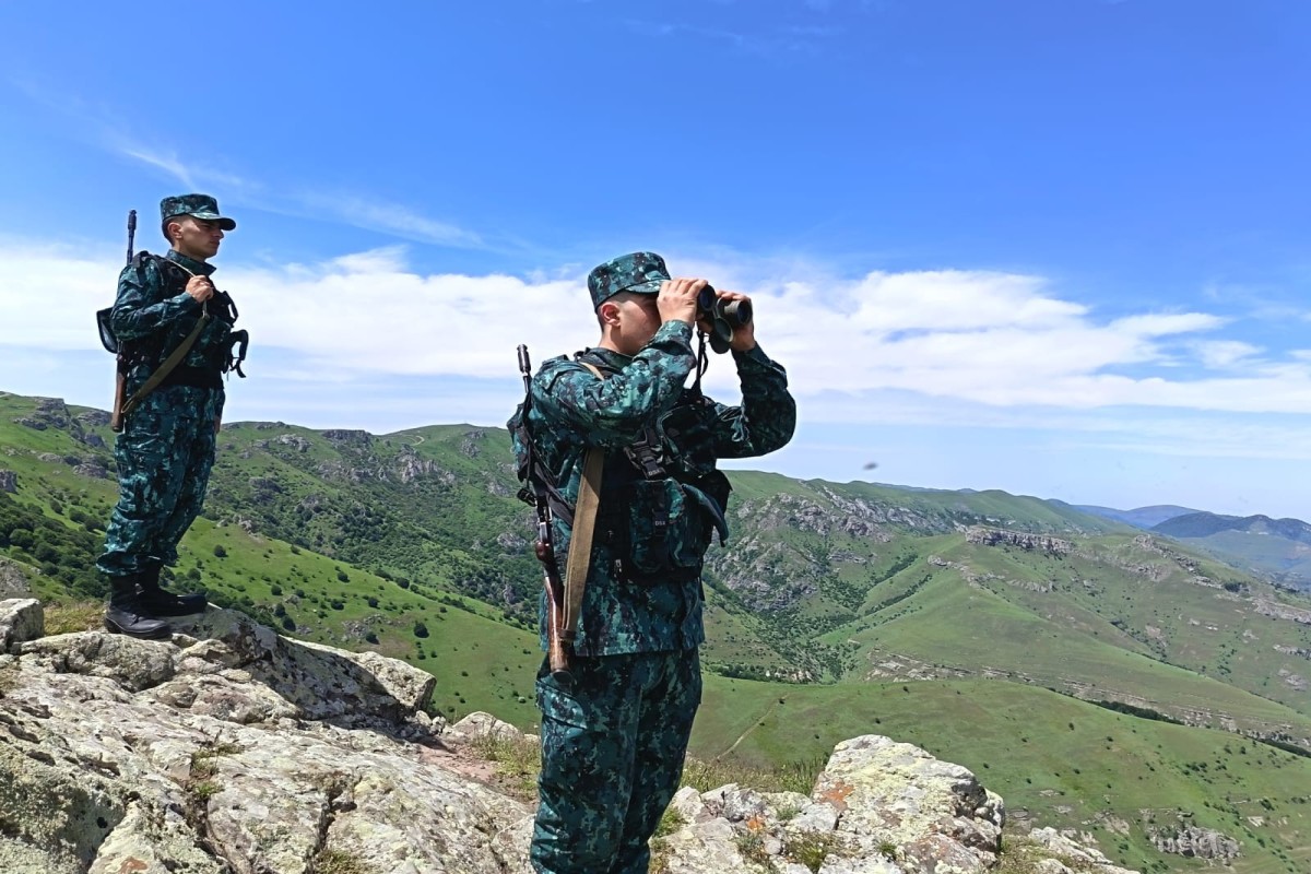 Ötən ay Azərbaycan sərhədini pozan 17 əcnəbi tutulub, bir nəfərə silah tətbiq olunub