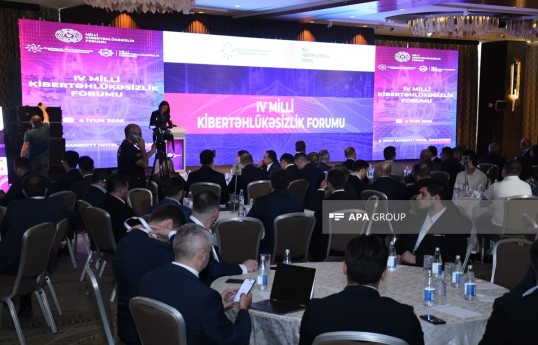 Bakıda IV Milli Kibertəhlükəsizlik Forumu keçirilir - FOTO 