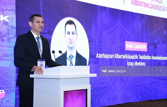 Azərbaycam Kibertəhlükəsizlik Təşkilatları Assosiasiyasının İdarə Heyətinin sədr müavini Rauf Cabbarov