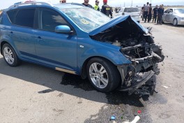 Cəlilabadda yol qəzası olub, xəsarət alanlar var - FOTO 