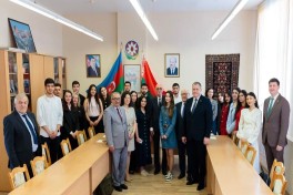 Firudin Qurbanov Belarusda bir sıra görüşlər keçirib - FOTO 
