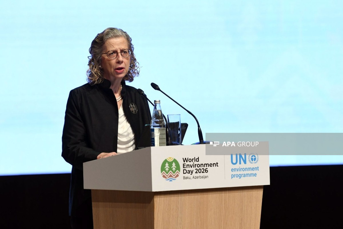BMT-nin Ətraf Mühit Proqramının (UNEP) icraçı direktoru İnger Andersen