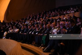 Heydər Əliyev Mərkəzində Ümumdünya Ətraf Mühit Gününə həsr olunmuş beynəlxalq tədbirin açılışı olub - YENİLƏNİB  - FOTO 