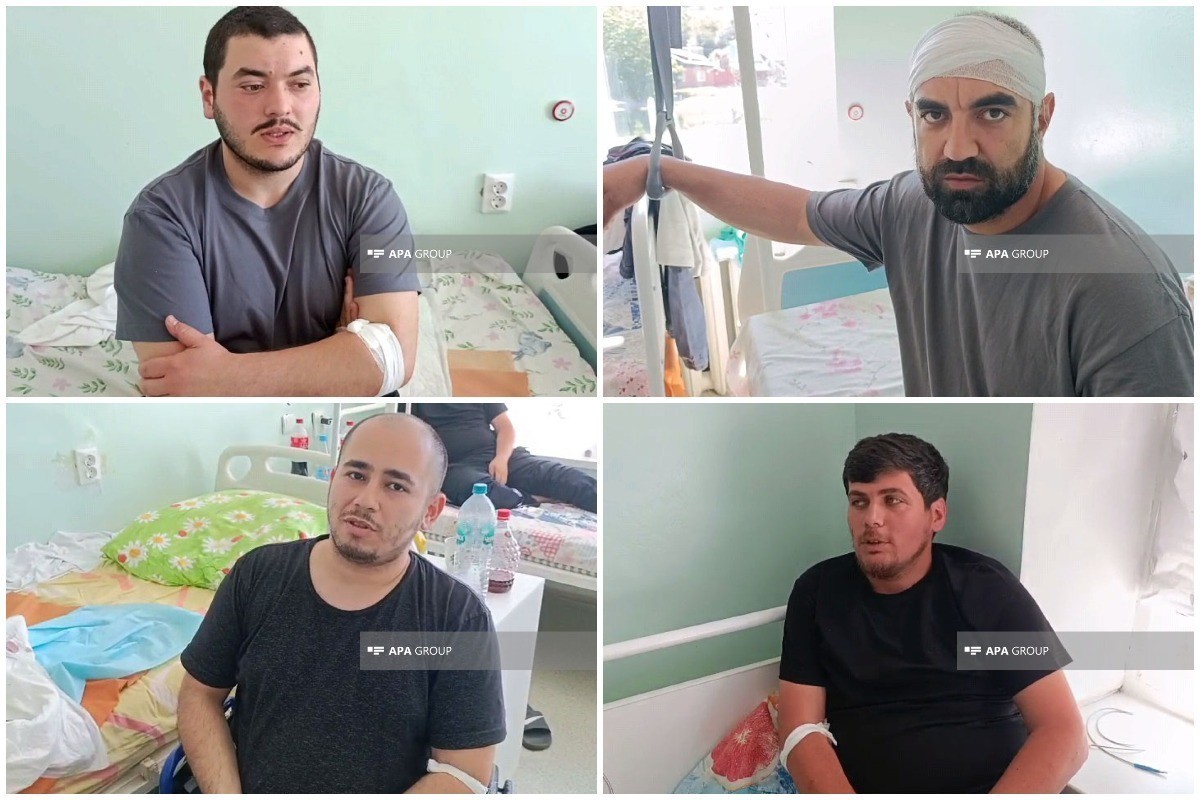 Azerbaijani citizens injured in UAV attack on vessel in Sea of Azov speak about their condition - <span class="red_color">VIDEO - <span class="red_color">UPDATED