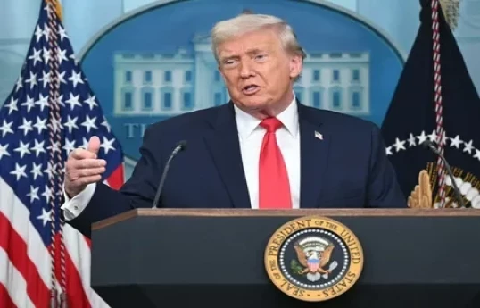 ABŞ prezidenti Donald Tramp