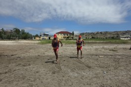 FHN Şıx çimərliyində taktiki-xüsusi təlim keçirib  - VİDEO  - FOTO 