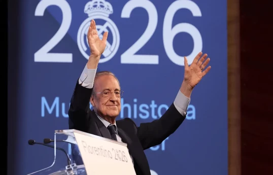 "Real Madrid" klubunun prezidenti Florentino Perez