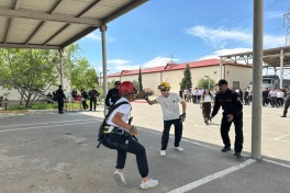 FHN-in Sumqayıt Regional Mərkəzi “Gənc xilasedici və yanğınsöndürən” yarışlarının zona birinciliyini keçirib