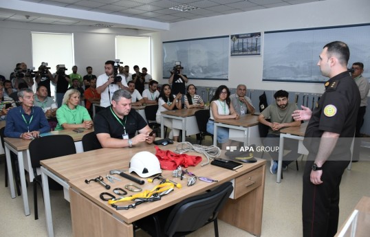 FHN Akademiyasında “Turizmdə təhlükəsizlik” mövzusunda təlim keçirilib - FOTO 