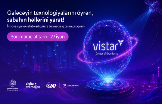 “Vistar” Mükəmməllik Mərkəzinin üçüncü təlim dalğasına qeydiyyat başladı