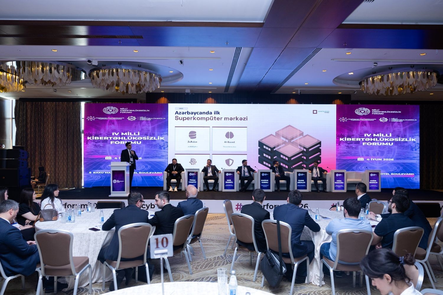AzInTelecom IV Milli Kibertəhlükəsizlik Forumunda iştirak ed
