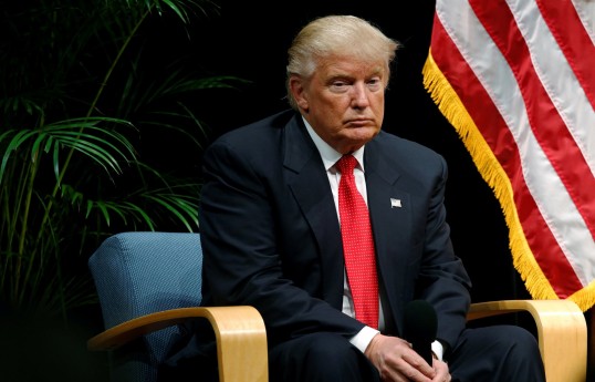 ABŞ prezidenti Donald Tramp