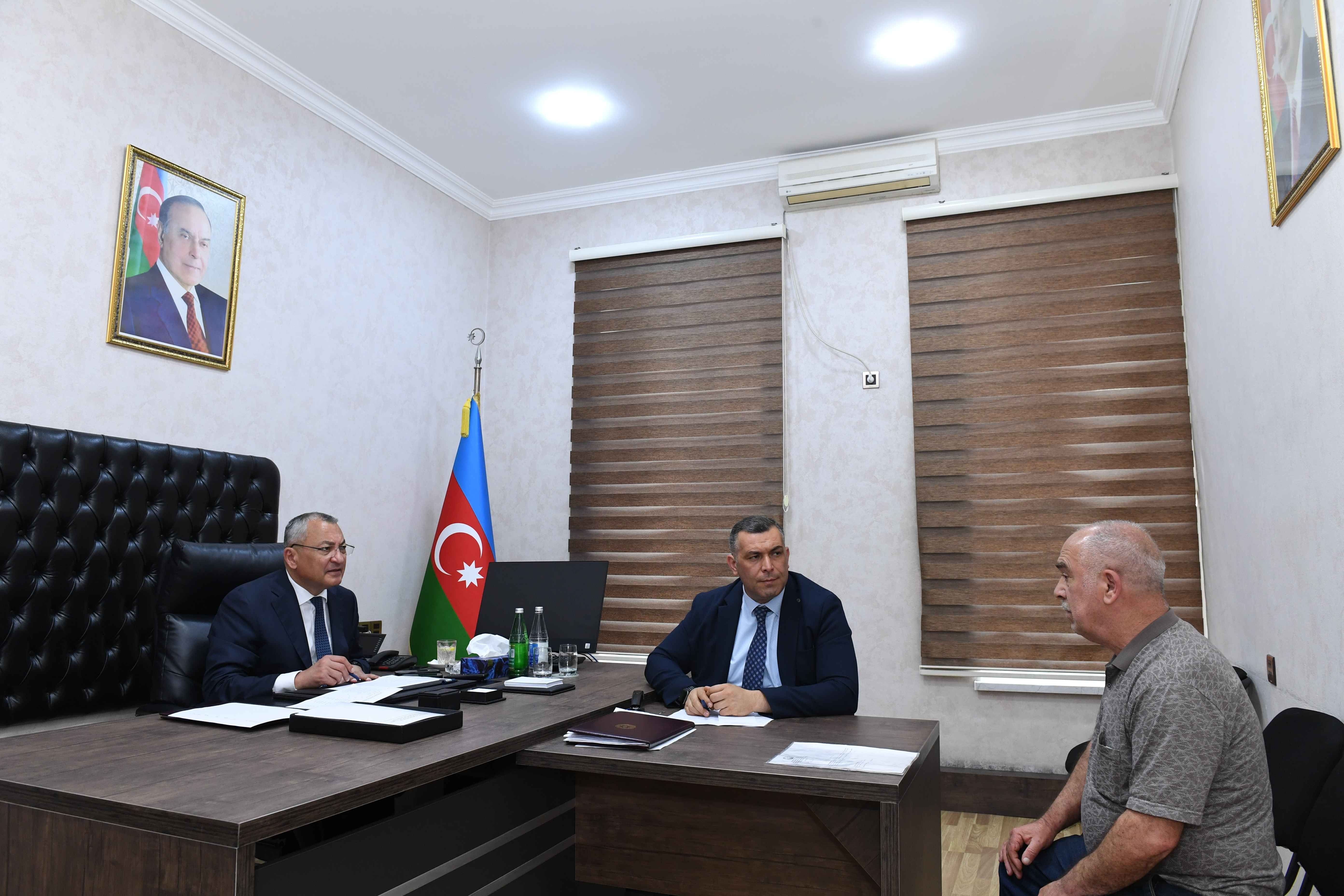 Dövlət Komitəsində vətəndaşların növbəti qəbulu keçirilib