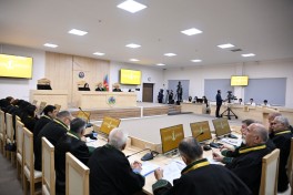 Arayik Harutyunyan və digərlərinin şikayətləri üzrə apellyasiya məhkəməsində tərəflərin çıxışlarına başlanılıb - FOTO 