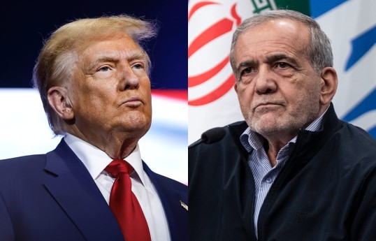 Donald Tramp, Məsud Pezeşkian