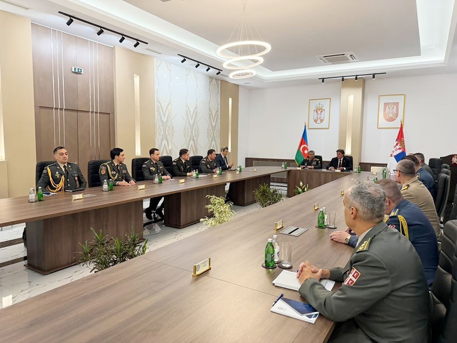Zakir Həsənov Serbiyada səfərdədir