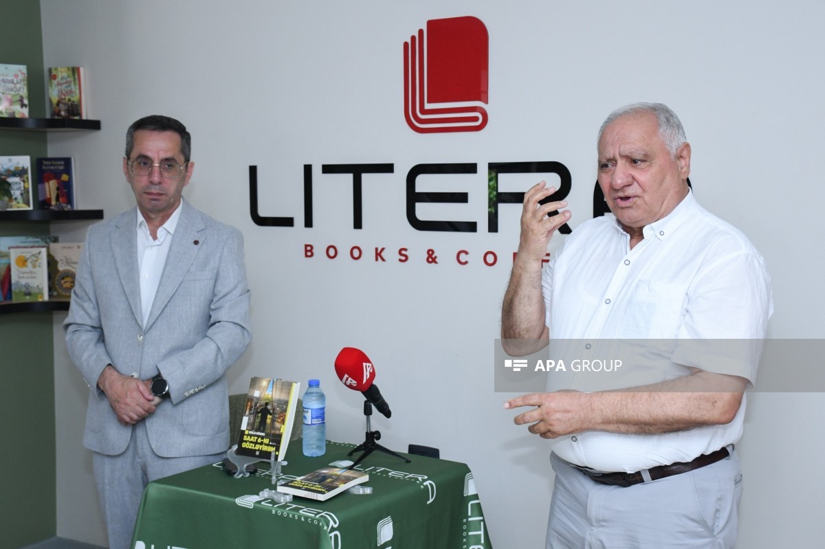 Qulu Ağsəsin “Saat 6-nı gözləyirəm” kitabının təqdimat mərasimi keçirilib - FOTO 