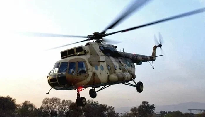 Pakistan ordusunun helikopteri qəzaya uğrayıb, bütün ekipaj 