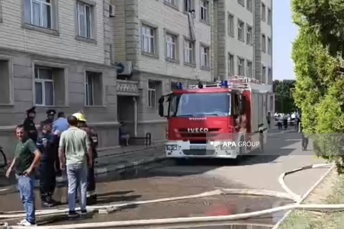 Culfada binada yanğın olub, ana və azyaşlı övladı xəsarət al