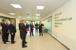 Emin Əmrullayev və Teymur Musayev Qarabağ Universitetinin Klinikasında olublar