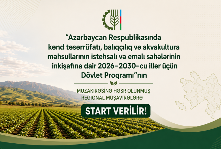 Aqrar sahədə yeni Dövlət Proqramının müzakirəsinə həsr olunm