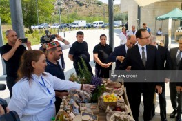 Aqrar sahədə Dövlət Proqramı çərçivəsində Zəngilanda müşavirə keçirilir  - FOTO 