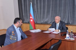 Zakir Fərəcov növbəti səyyar qəbul keçirib