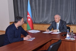 Zakir Fərəcov növbəti səyyar qəbul keçirib