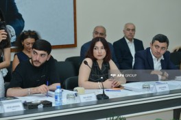 Media nümayəndələri üçün insan hüquqlarının qorunmasına dair sessiya keçirilib - FOTO 