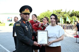 Cəmşid Naxçıvanski adına Hərbi Liseyin 54-cü buraxılış mərasimi keçirilib - VİDEO 