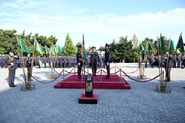Cəmşid Naxçıvanski adına Hərbi Liseyin 54-cü buraxılış mərasimi keçirilib - VİDEO 