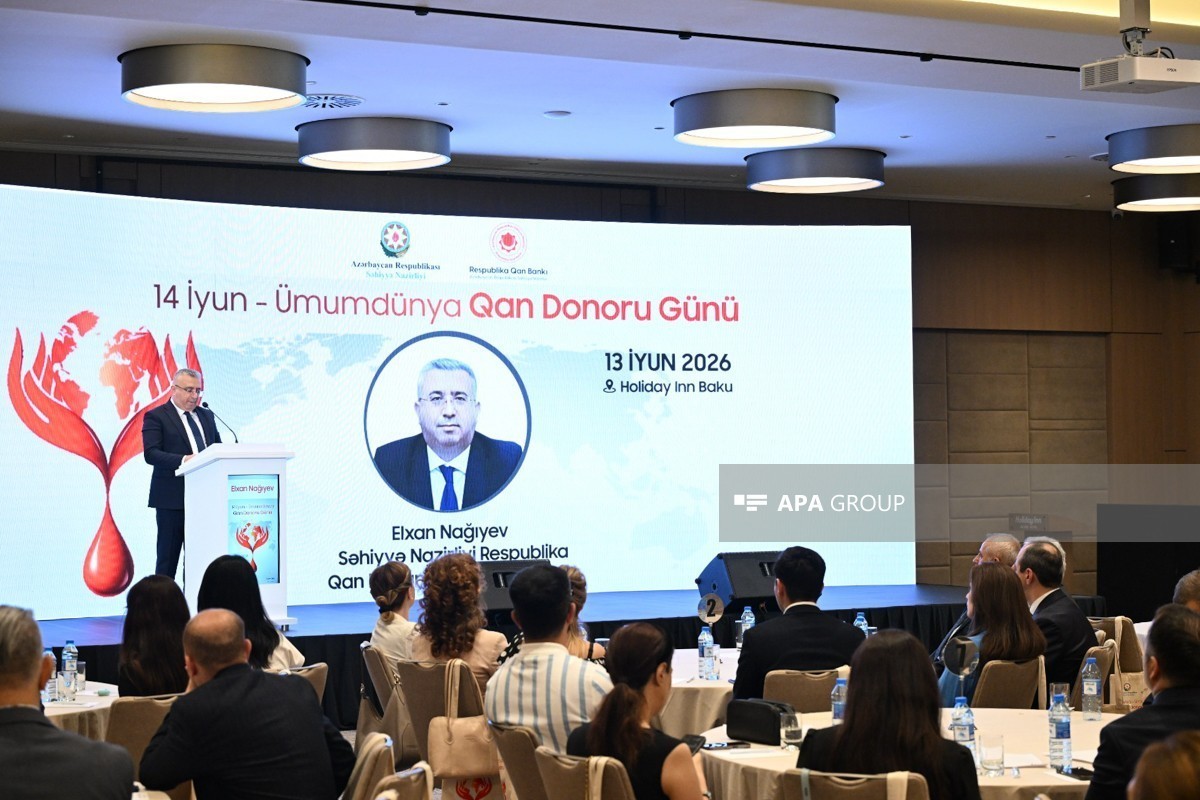 Event dedicated to World Blood Donor Day held-<span class="red_color">PHOTO
