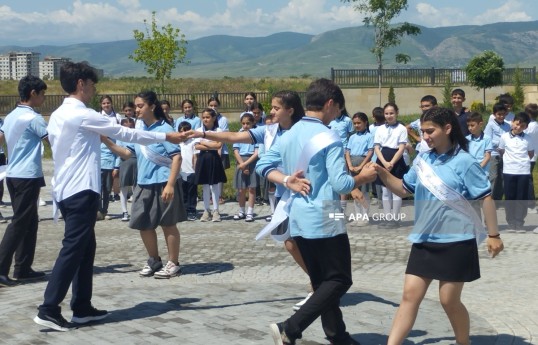 Ağdam və Füzulidə 33 il sonra "Son zəng” çalınıb - FOTO 