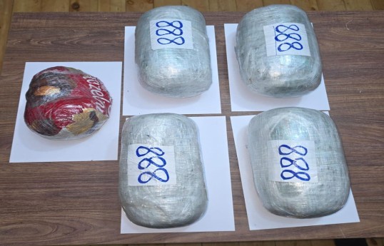 İrandan PUA ilə 11 kq-dan çox marixuananın Azərbaycana keçirilməsinin qarşısı alınıb