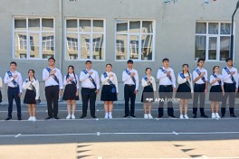 Elm və təhsil naziri Gəncədə “Son zəng” tədbirində iştirak edib - FOTO 