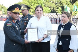 Naxçıvanski adına Hərbi Liseyin rəisi: Məzunlarımız Azərbaycanın keşiyində məğrurcasına dayanır - FOTO 