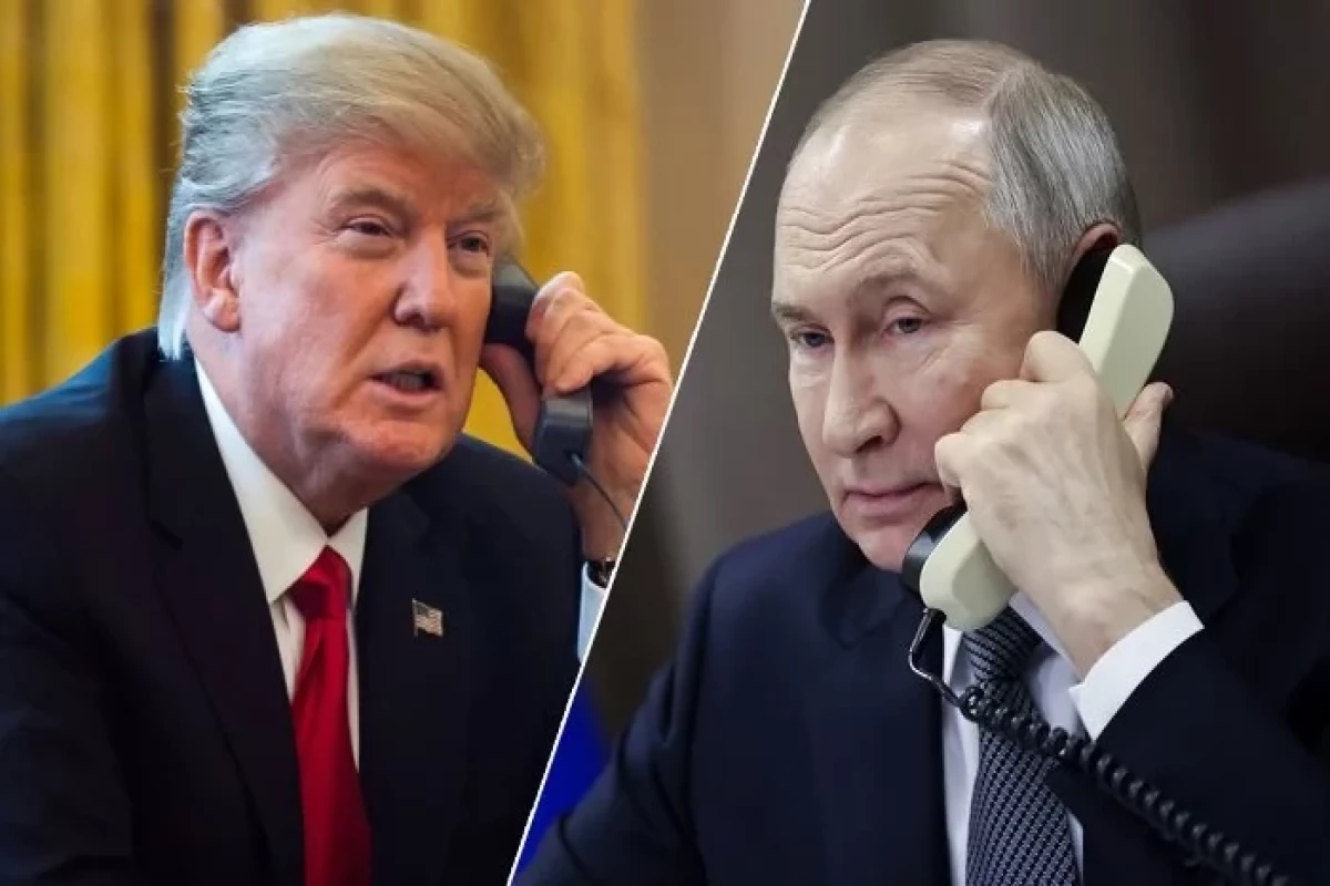 Tramp və Putin arasında telefon danışığı olub