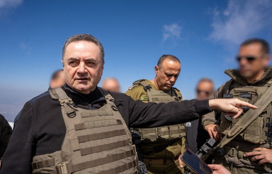 İsrailin müdafiə naziri İsrael Kats